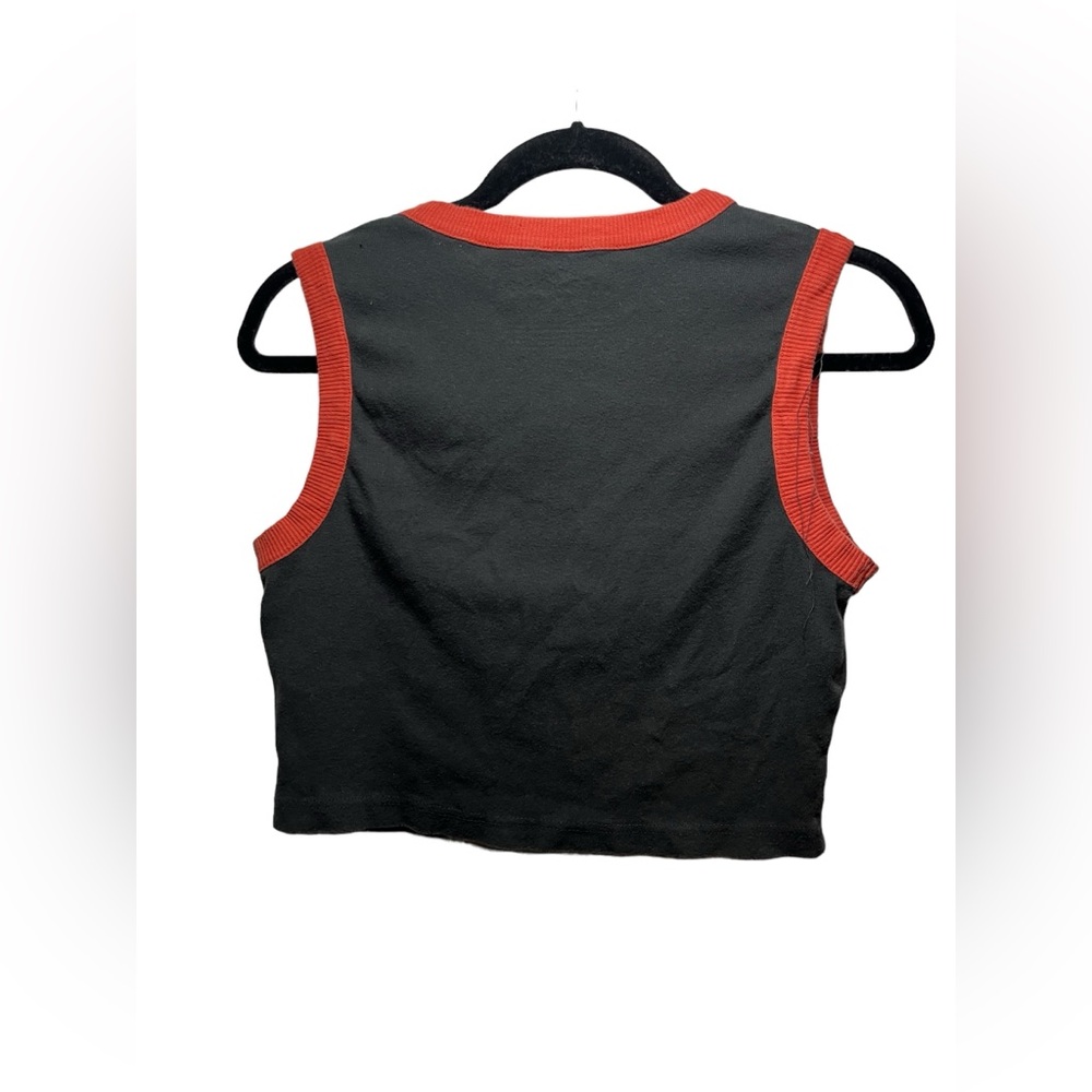 The Rolling Stones Crop Tank Top Cute Vintage Vibe Patriotic - Picture 2 of 3
